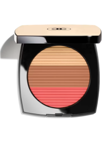CHANEL Les Beiges Healthy Glow Sun-Kissed Powder MEDIUM CORAL  - Палетка для обличчя